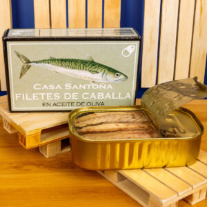 Filetes de caballa en aceite de oliva - Lata