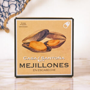 Mejillones en escabeche 7/10 - Lata RO