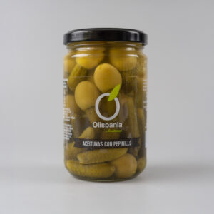 Aceitunas con pepinillos - Tarro
