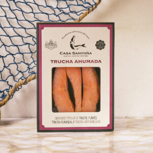 Trucha ahumada en tacos - Bandeja