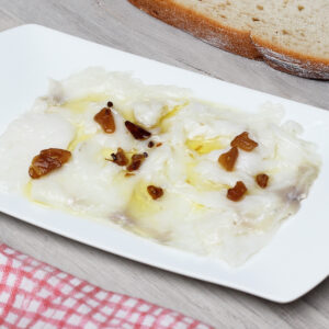Bacalao ahumado - Bandeja